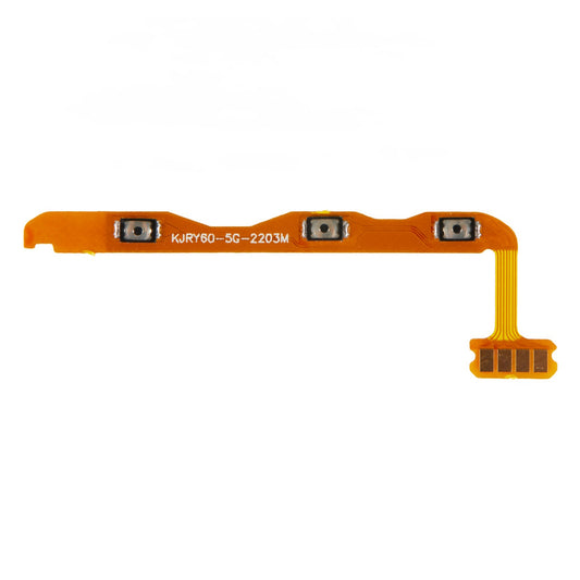 For Honor 60 Power On  /  Off and Volume Flex Cable Replacement Part (without Logo)