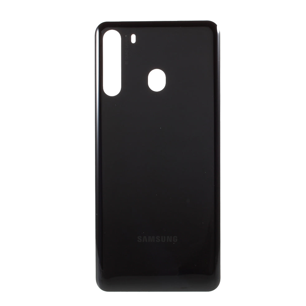 OEM Battery Door Housing Cover without Adhesive Sticker for Samsung Galaxy A21 A215