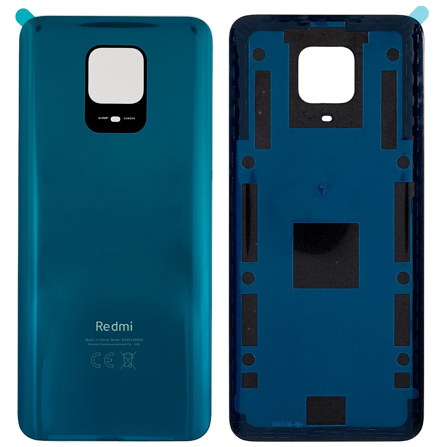 For Xiaomi Redmi Note 9S 4G Back Battery Housing Cover Replacement (without Logo)