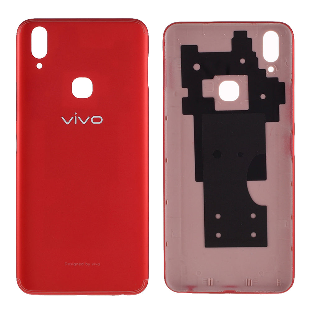 Non-slip Back Battery Housing Replacement Rear Cover for vivo Y85 - Red