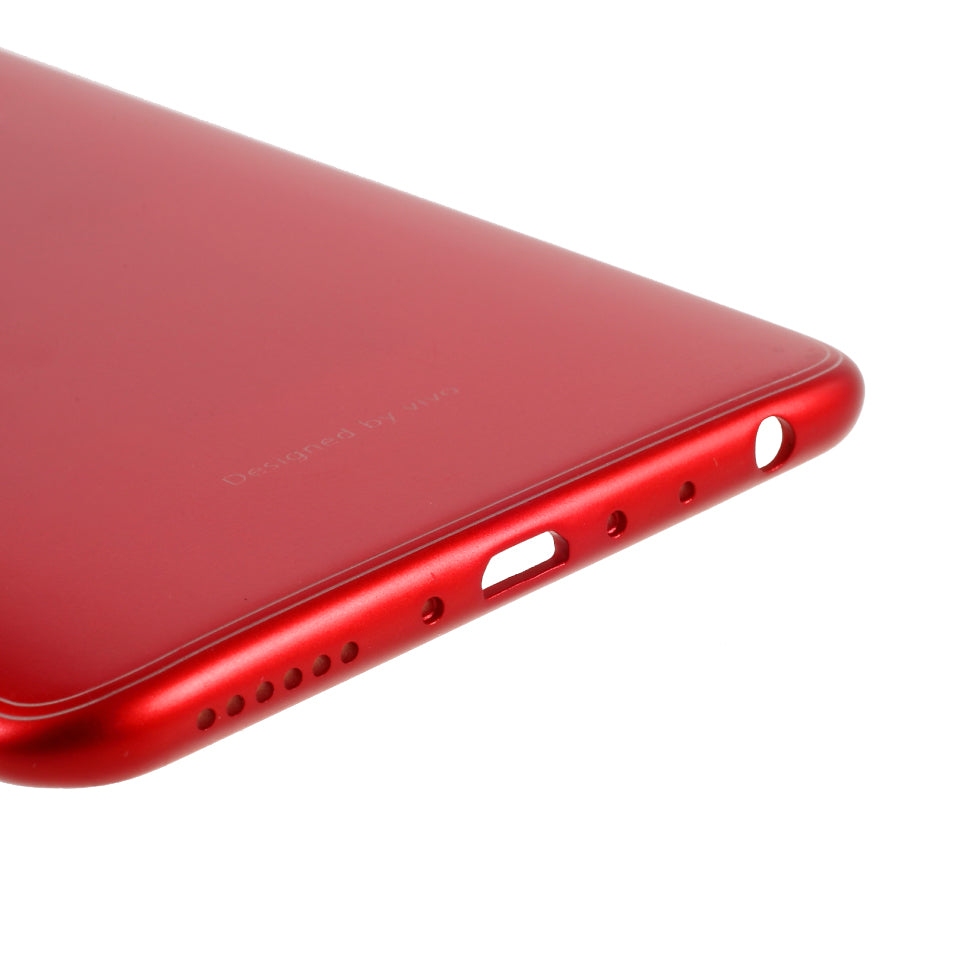 Non-slip Back Battery Housing Replacement Rear Cover for vivo Y85 - Red