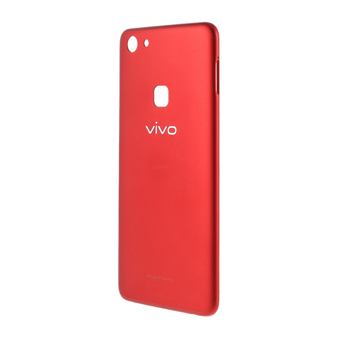 Non-slip Back Battery Housing Replacement Rear Cover for vivo Y75 - Red