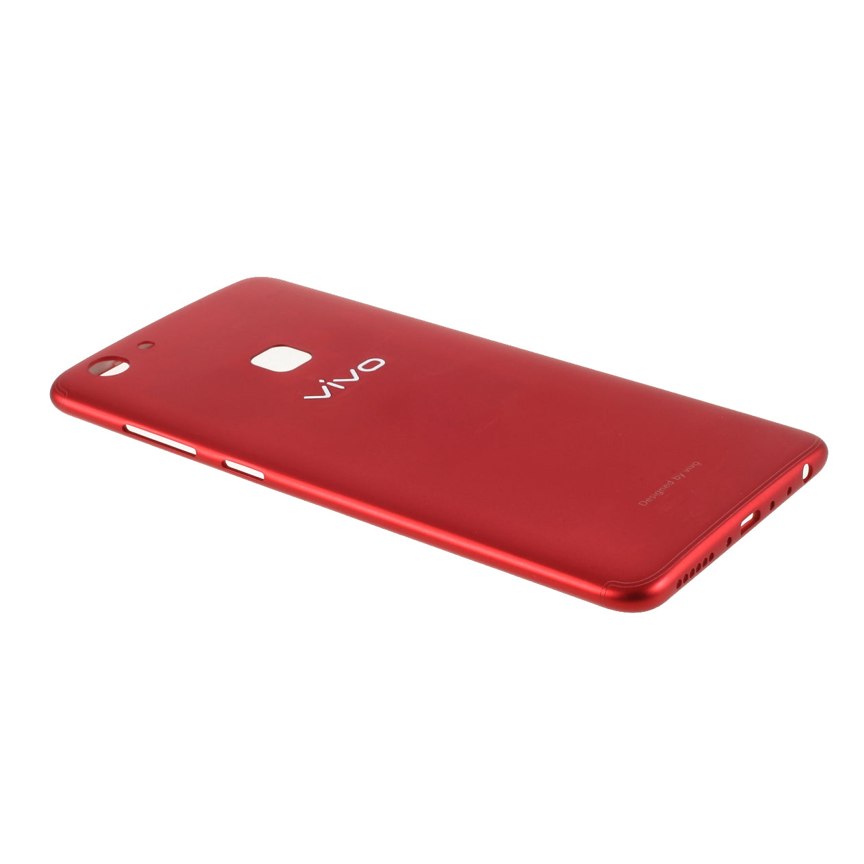 Non-slip Back Battery Housing Replacement Rear Cover for vivo Y75 - Red