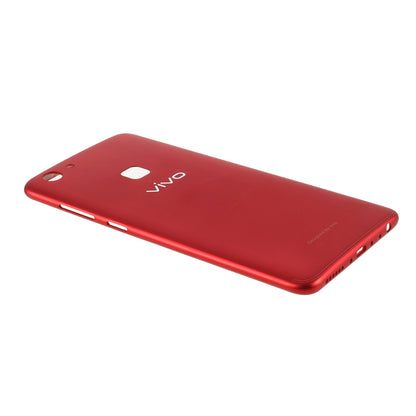 Non-slip Back Battery Housing Replacement Rear Cover for vivo Y75 - Red