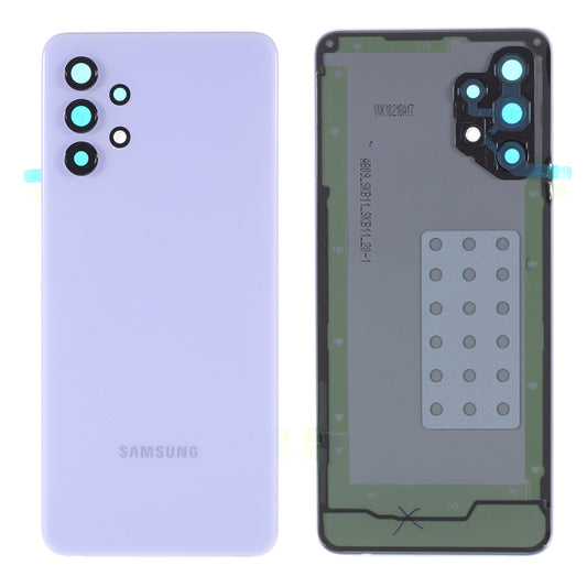 OEM Back Battery Housing Cover with Adhesive Sticker Rear Camera Lens Cover for Samsung Galaxy A32 4G (EU Version) A325