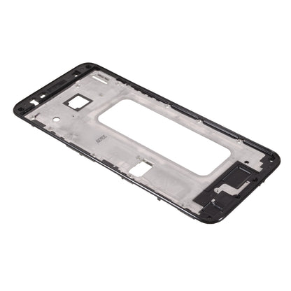 OEM Mobile Phone Replacement Parts Front Housing Frame Plate for Samsung Galaxy J6+ / J610 - Black