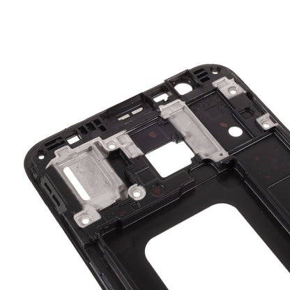 OEM Mobile Phone Replacement Parts Front Housing Frame Plate for Samsung Galaxy J6+ / J610 - Black