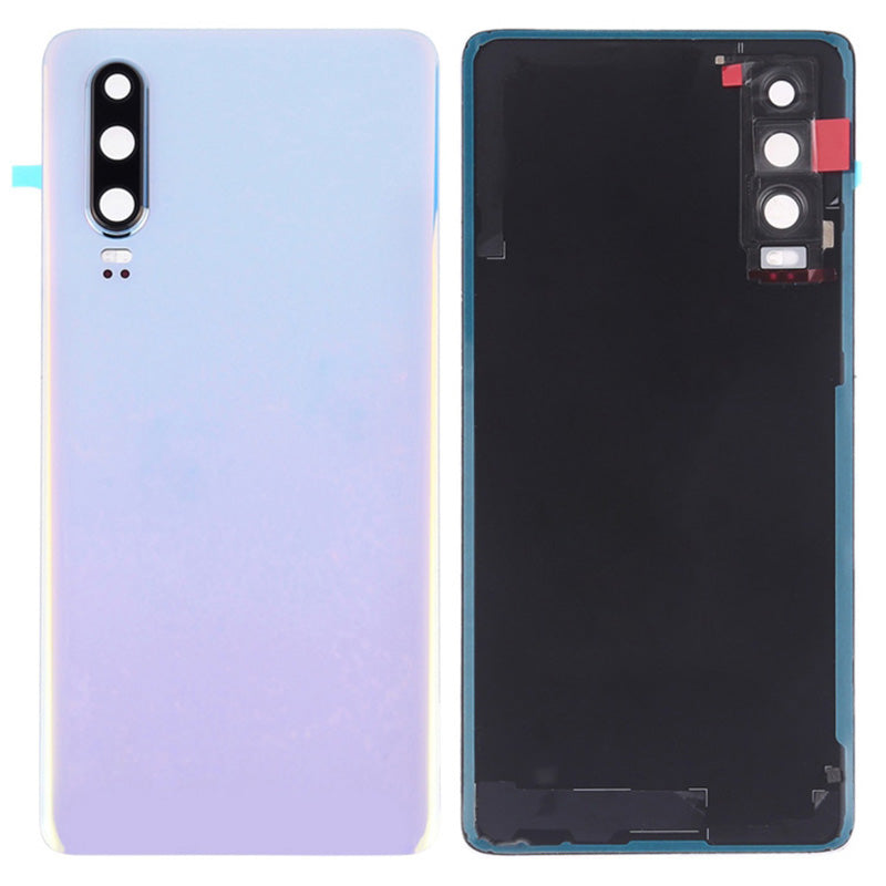 For Huawei P30 Battery Back Cover Rear Housing with Camera Lens Cover Part (without Logo)