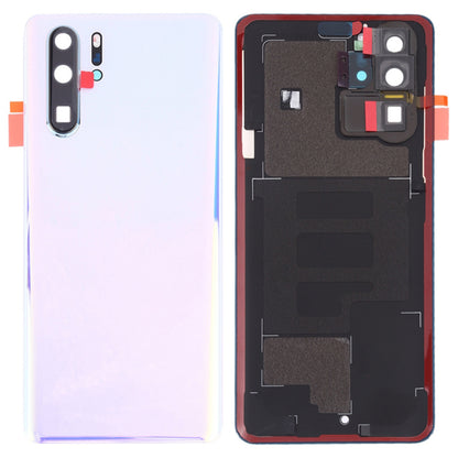 For Huawei P30 Pro Back Battery Housing Cover with Camera Ring Lens Cover Spare Part (without Logo)