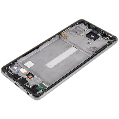 For Samsung Galaxy A52 4G A525F / A52 5G A526B OEM Front Housing Frame Repair Part (without Logo)