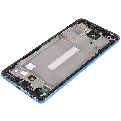 For Samsung Galaxy A52 4G A525F / A52 5G A526B OEM Front Housing Frame Repair Part (without Logo)