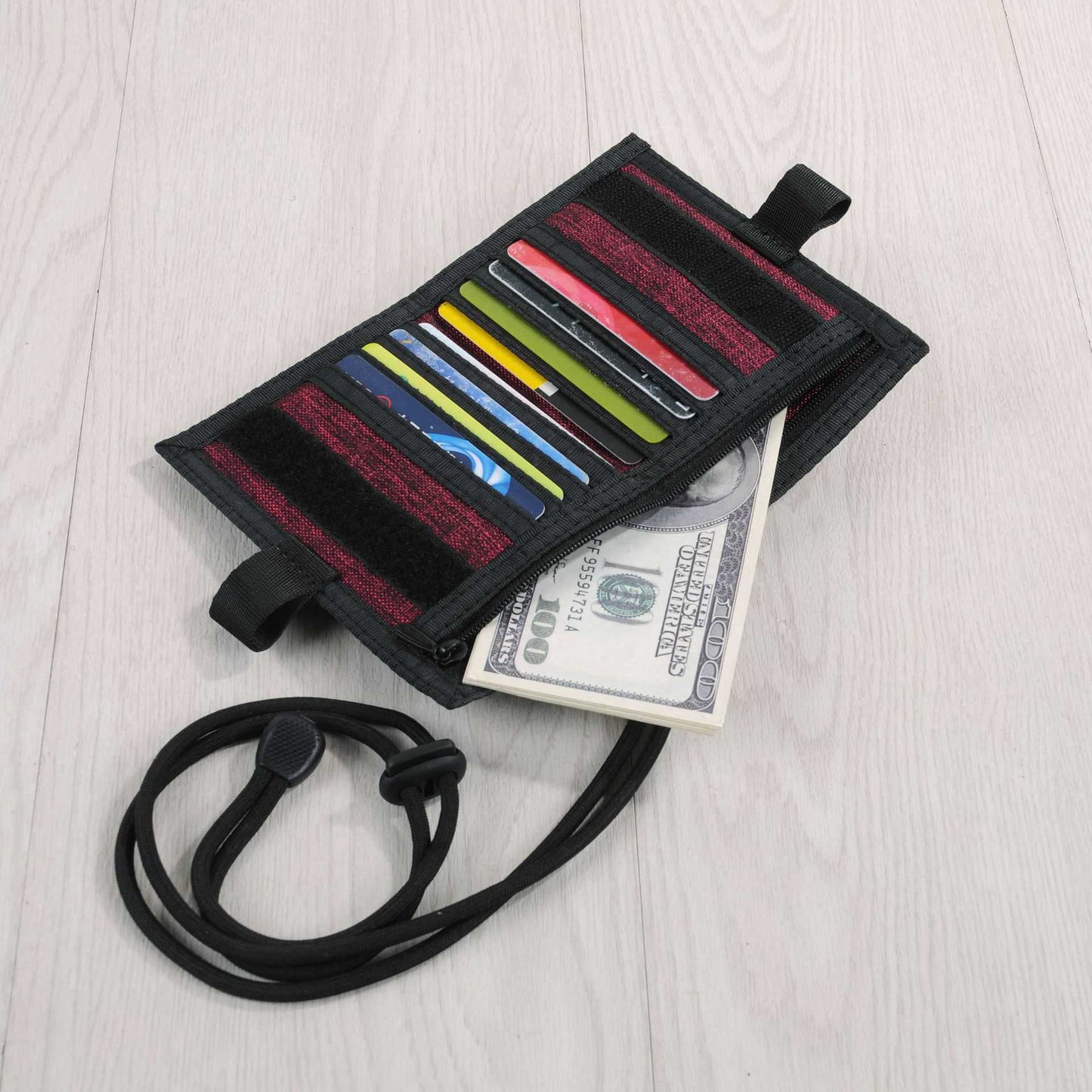 JEMINAL 32139 Canvas Neck Strap ID Card Holder Badge Holder Adjustable Lanyard