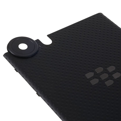 For BlackBerry Keyone OEM Battery Housing Cover Repair Part + Camera Lens Cover - Black