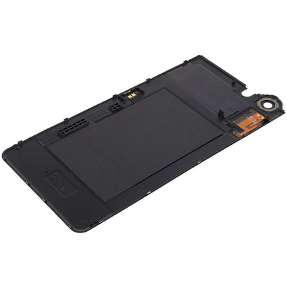 For BlackBerry Keyone OEM Battery Housing Cover Repair Part + Camera Lens Cover - Black