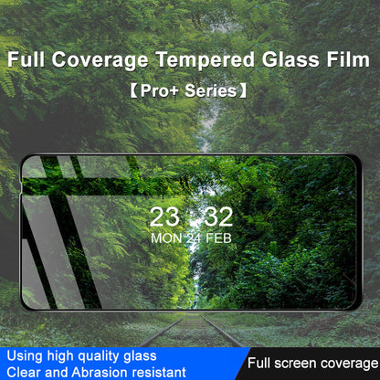 IMAK Pro+ Series for Asus Zenfone 9 5G Tempered Glass Full Glue Film HD Clear Explosion-proof Full Screen Protector