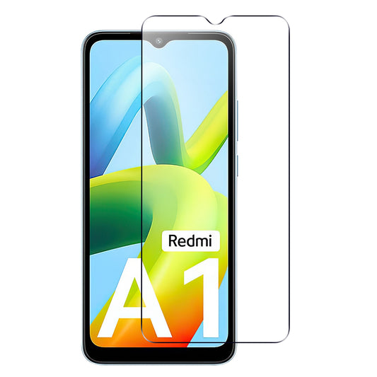 For Xiaomi Redmi A1 4G Tempered Glass Film 2.5D Arc Edge HD Clear Anti-explosion Screen Protector