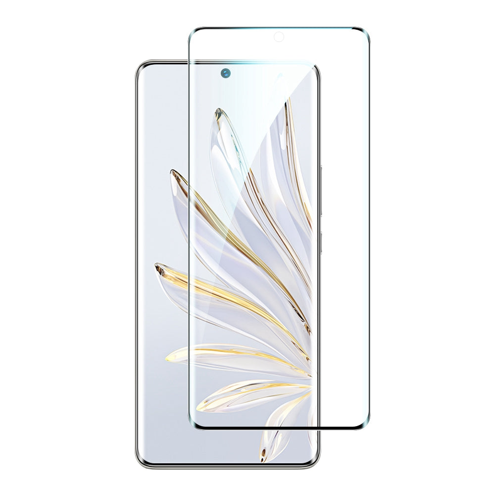 For Honor 70 Pro 5G Side Glue Curved Tempered Glass Film Anti-scratch Ultra Clear Full Screen Protector