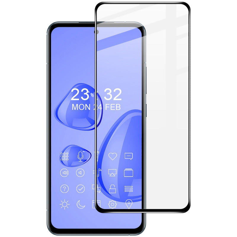 IMAK Pro+ Series for Nokia X30 5G Anti-explosion Anti-scratch Tempered Glass Full Screen Protector Full Glue Protective Film