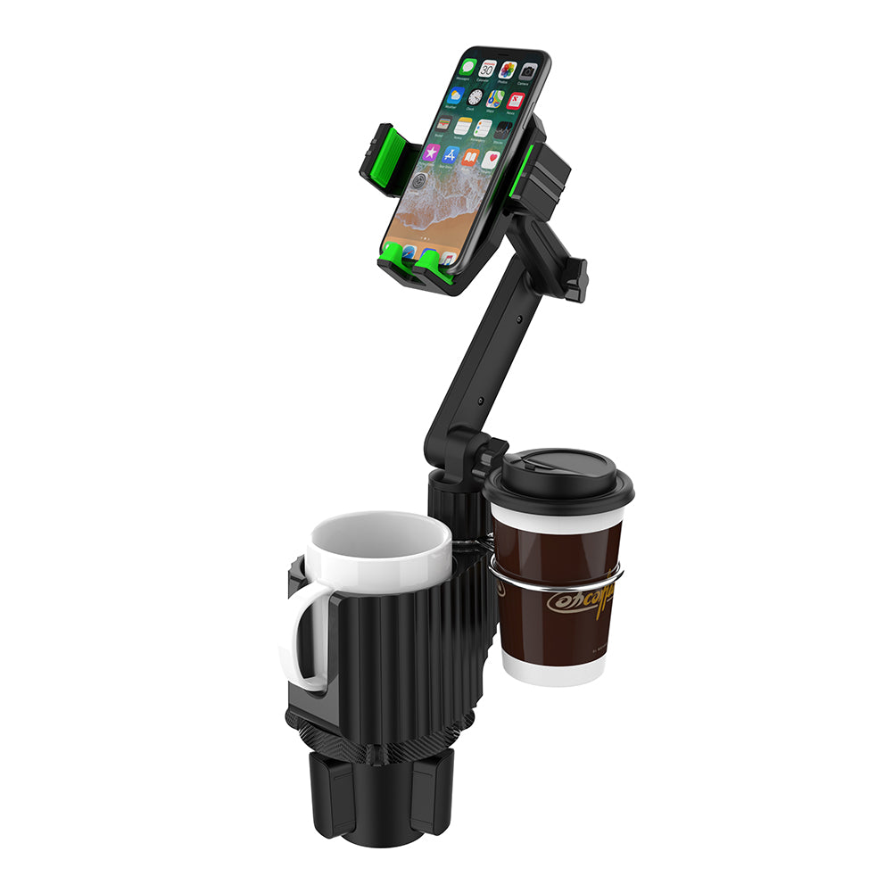 C004 Multi-functional Adjustable Car Drink Cup Bottle Holder Mobile Phone Bracket