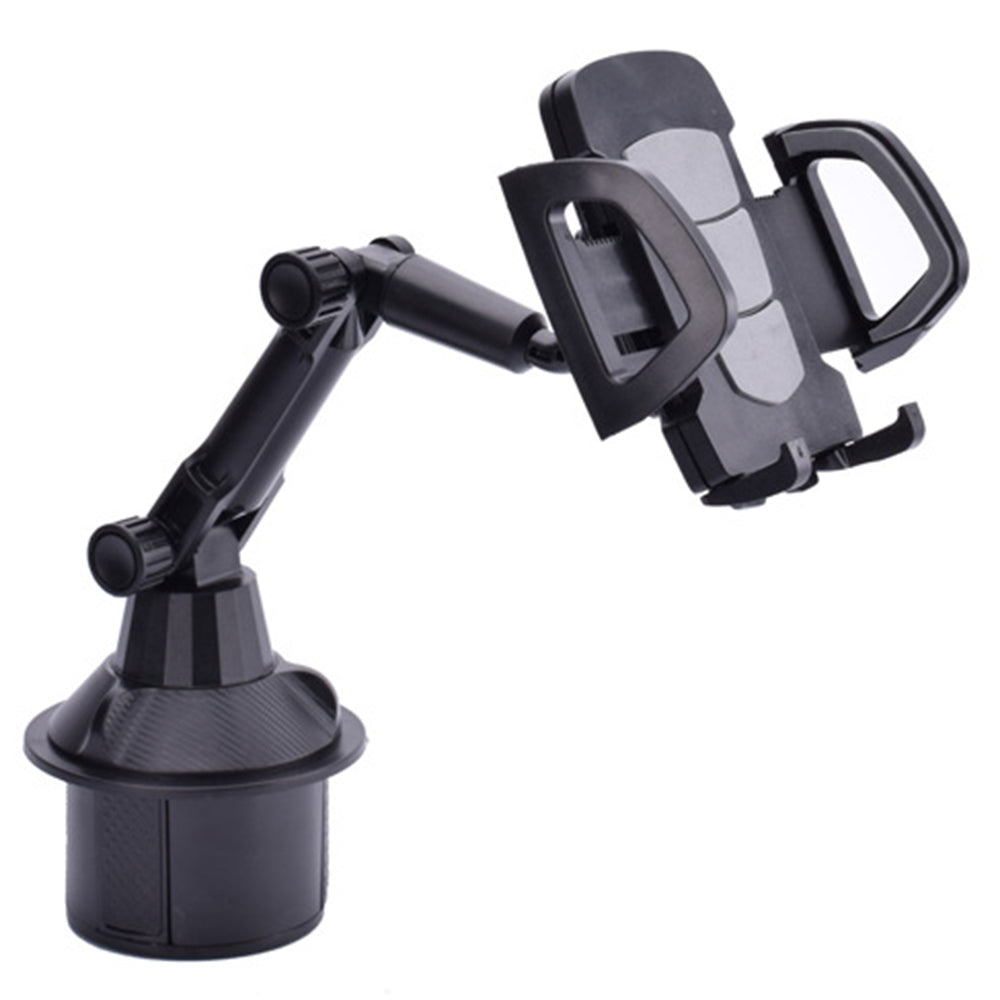 Universal Car Cup Holder Mount Adjustable Cellphone Stand 360 Degrees Rotation Phone Bracket