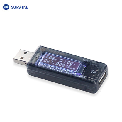 SUNSHINE SS-302A USB Intelligent Digital Display Detector (QC4.0)