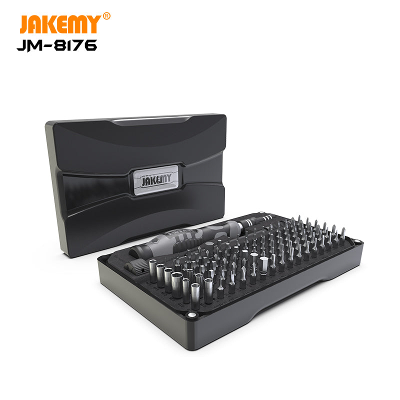 JAKEMY JM-8176 106-in-1 Precision Screwdriver Set Phone Watch Repair Tool Kit