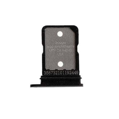 OEM SIM Card Tray Holder Replace Part for Google Pixel 4/4 XL - Black