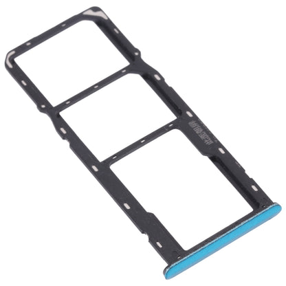 For Realme C3 (without Fingerprint) RMX2027, RMX2020, RMX2021 Dual SIM Cards + Single TF Card Tray Holder Replacement (without Logo)