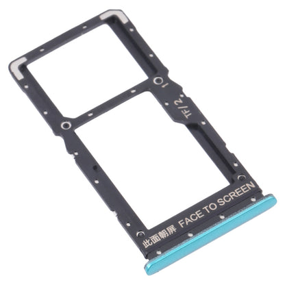 For Xiaomi Redmi Note 10 5G/Poco M3 Pro 5G/Redmi Note 10T 5G Dual SIM Cards + Single TF Card Tray Holder Replacement (without Logo)