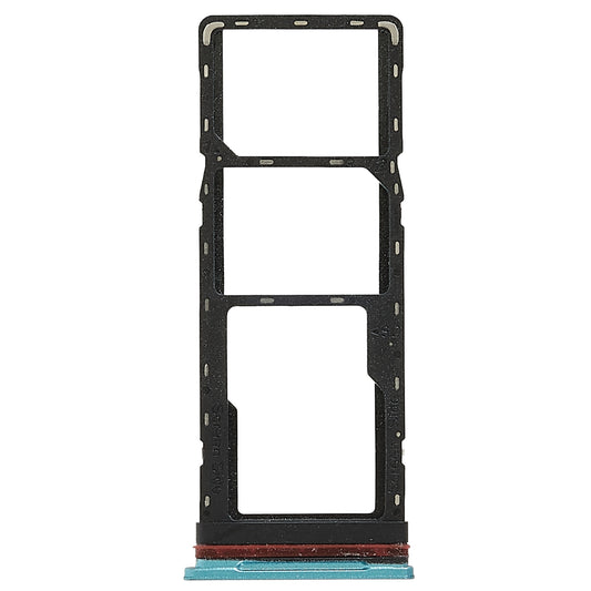 For Tecno Spark 8 Pro 4G KG8 Dual SIM Cards + Single SD Card Tray Holder Replacement (without Logo)