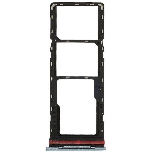 For Infinix Hot 10s / Hot 10T X689 Dual SIM Cards + Single SD Card Tray Holder Replacement (without Logo)