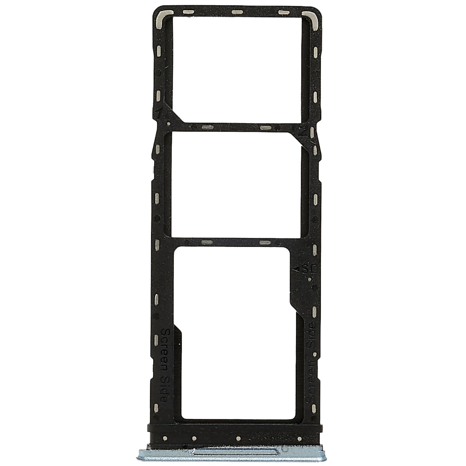 For Infinix Hot 11 X662, X662B Dual SIM Cards + Single SD Card Tray Holder Replacement (without Logo)