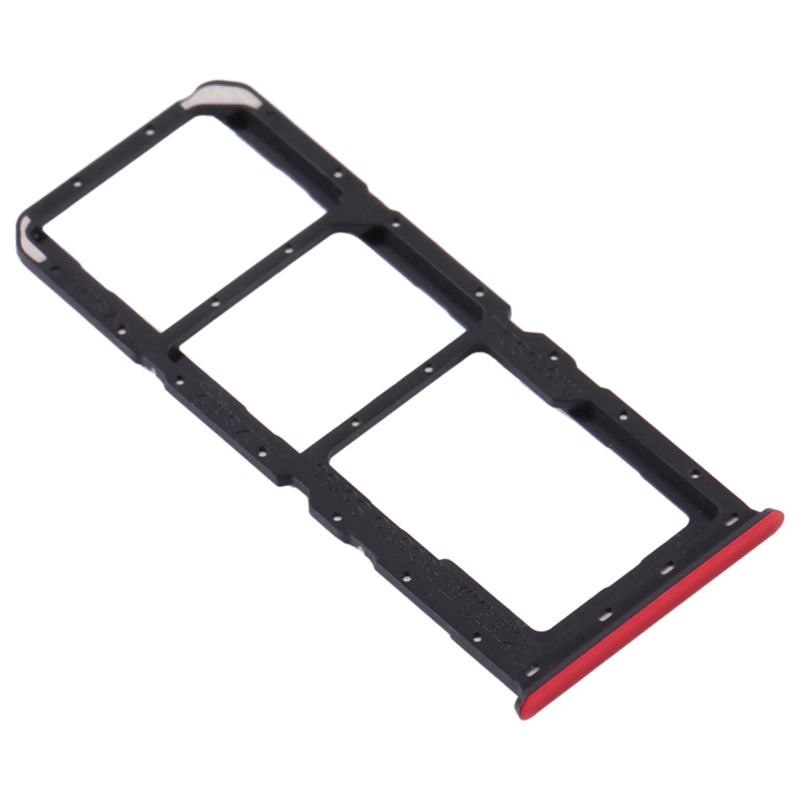 For OPPO A91 / F15 Dual SIM Card + TF Card Tray Holder Replacement (without Logo)