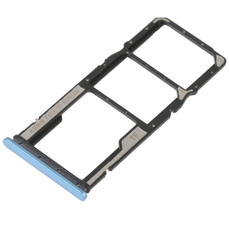 For Xiaomi Redmi 10A 220233L2C Dual SIM Card + TF Card Tray Holder Replacement (without Logo)