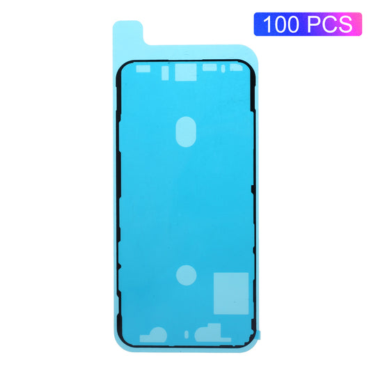 100Pcs/Pack Middle Plate Screen Frame Adhesive Stickers for Apple iPhone XS 5.8 inch