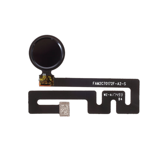 OEM Fingerprint Home Button Flex Cable Repair Part for BQ X Pro - Black