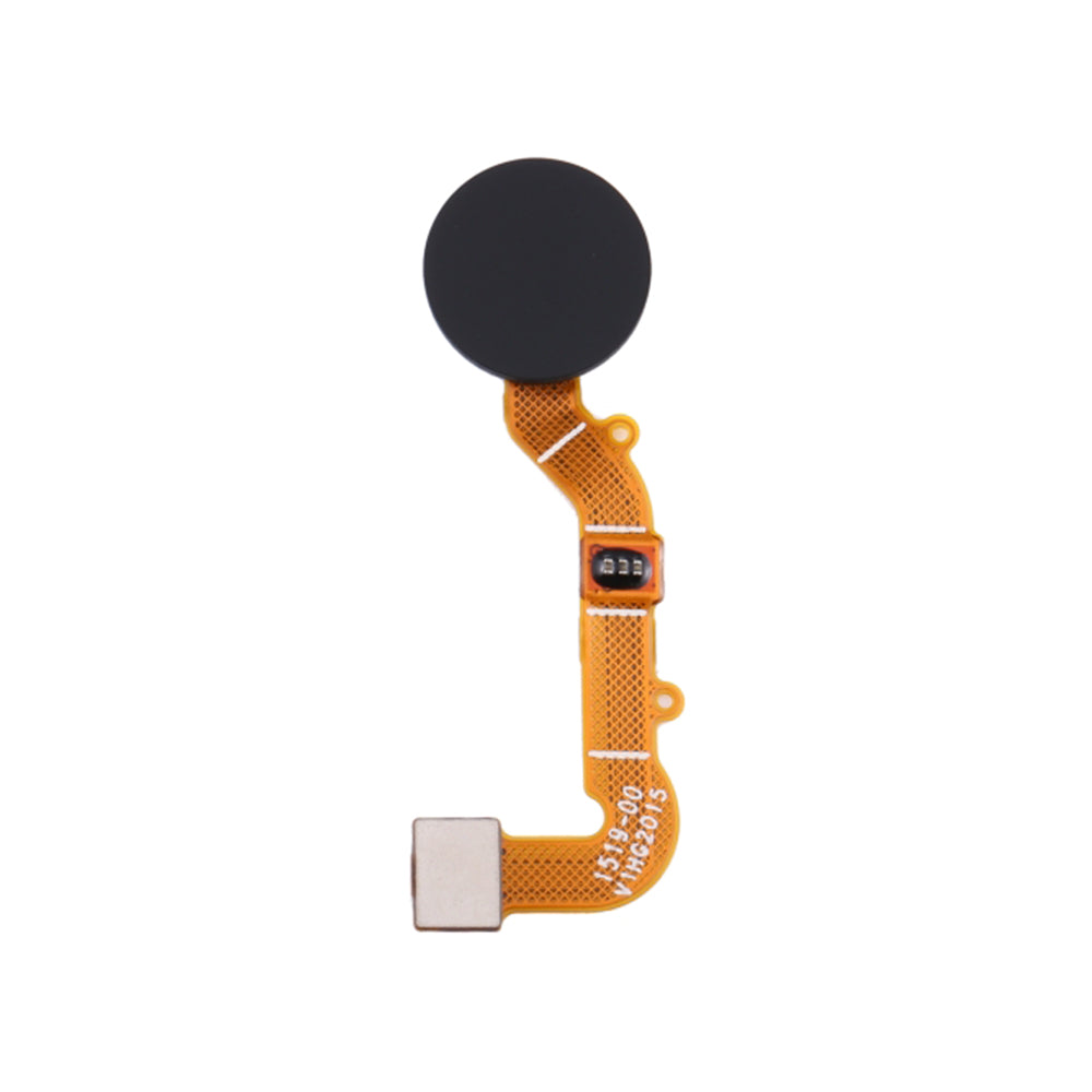 OEM Home Key Fingerprint Button Flex Cable Repair Part for Xiaomi Redmi 9 M2004J19G M2004J19C - Black