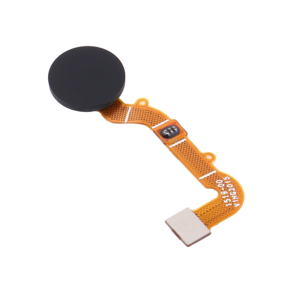 OEM Home Key Fingerprint Button Flex Cable Repair Part for Xiaomi Redmi 9 M2004J19G M2004J19C - Black