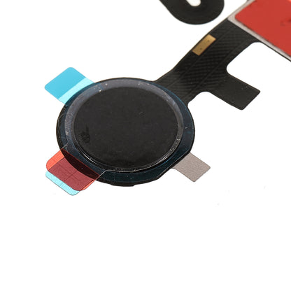 OEM Home Key Fingerprint Button Flexible Cable Replacement Part (without Logo) for Google Pixel 4a G025J GA02099 - Black