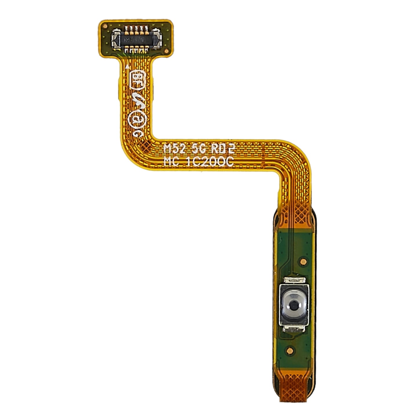 For Samsung Galaxy M52 5G SM-M526B OEM Home Key Fingerprint Button Flex Cable Part Replacement (without Logo)