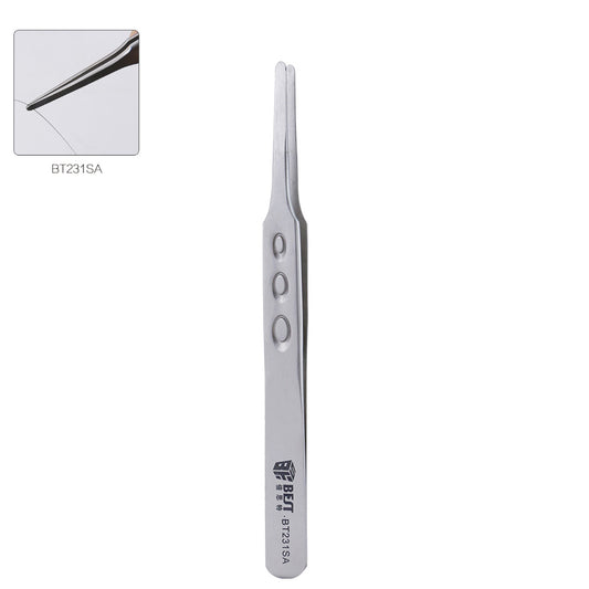 BEST Anti-static Precision Stainless Steel Matte Tweezers