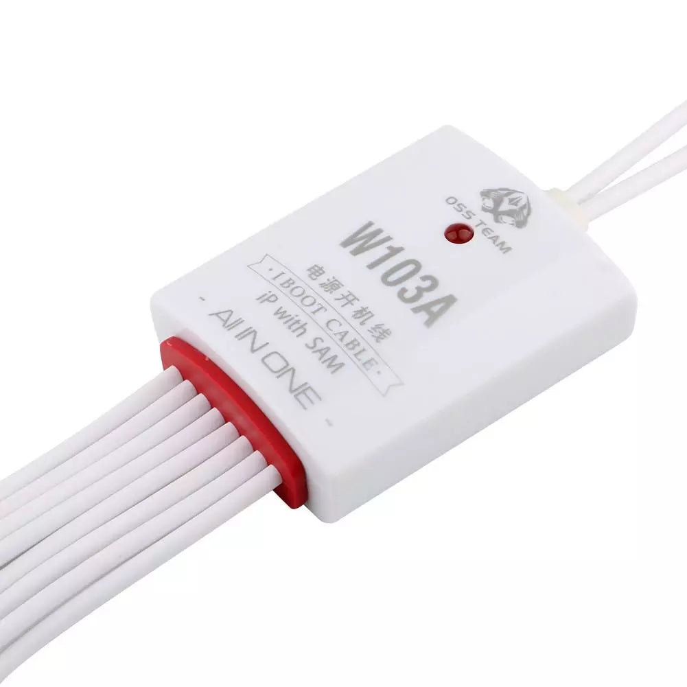 W103A Boot Line DC Power Supply Curent Testing Dedicated Cable for iPhone 11 Pro Max 5S -8Plus X XS Max for All Samsung Series