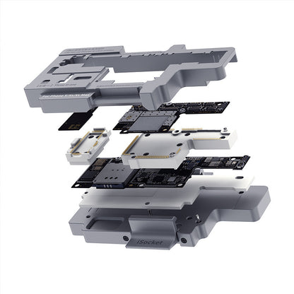 QIANLI iSocket 3-in-1 Motherboard Test Fixture Phone Repair for Phone X XS XS Max