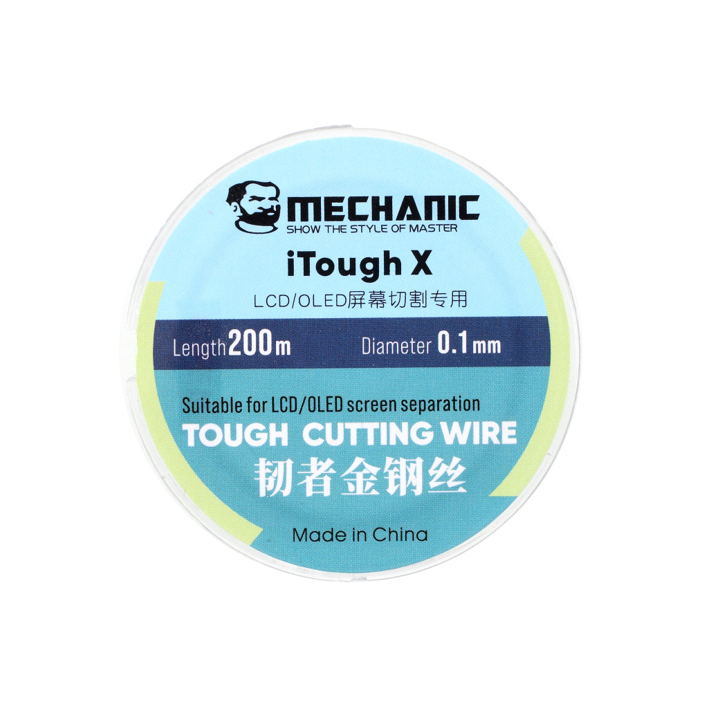 Diamante Wire for Mobile Phone LCD Screen Separation, Size: 0.1mm x 200m