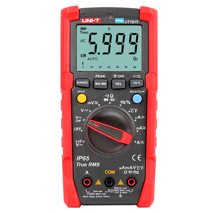 UNI-T UT191T Digital Meter Multimeter Handheld LCD Display Digital Multimeter