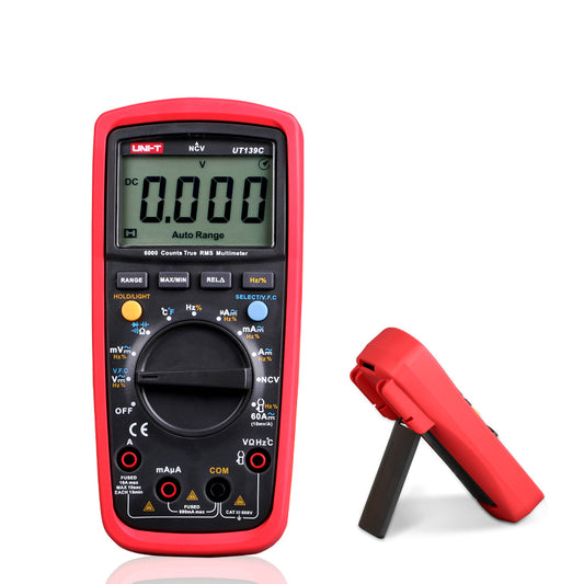 UNI-T UT139C Electrical Digital LCD True Rms Multi Meters Handheld Multimetro Tester Ammeter