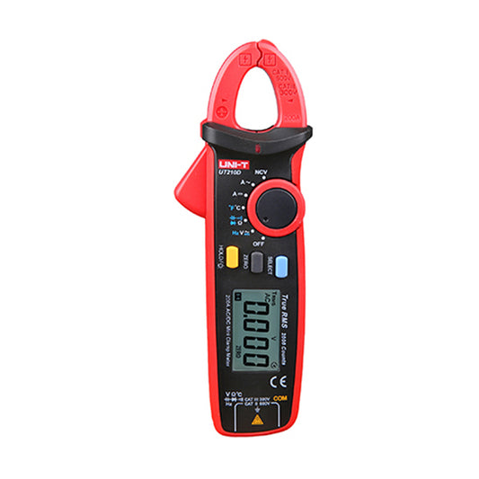 UNI-T UT210D Digital AC/DC Current Voltage Resistance Capacitance Clamp Meter Multimeter Temperature Measurement Auto Range