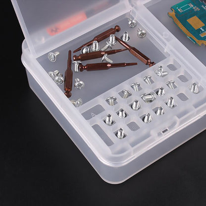 W203 Double Layer Mobile Phone Repair Storage Box for IC Parts Smartphone Opening Tools Collector