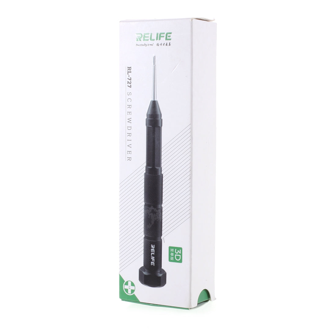 RELIFE RL-727 Mobile Phone Repair 3D Precision Screwdriver Cross 1.5 Non-Slip Screwdriver