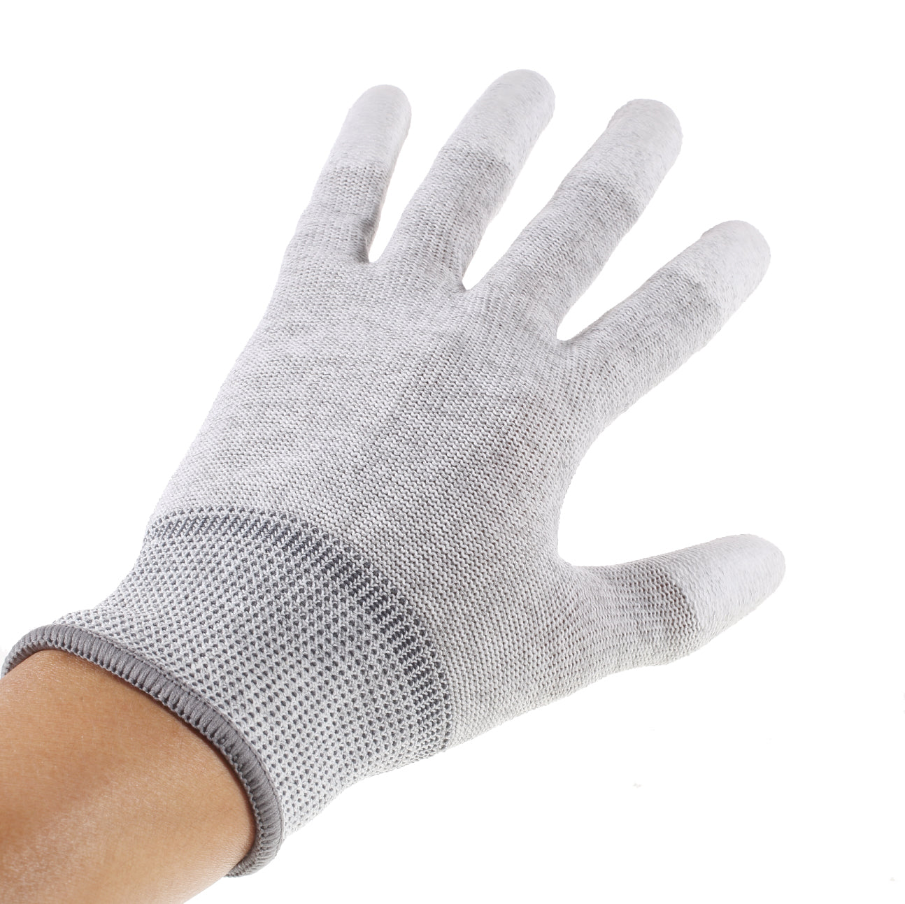 TOP FIT PU Coated Finger Anti-Fingerprint Cut Protection Glove Size L